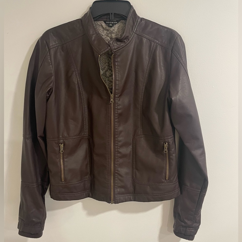 Women’s pleather jacket